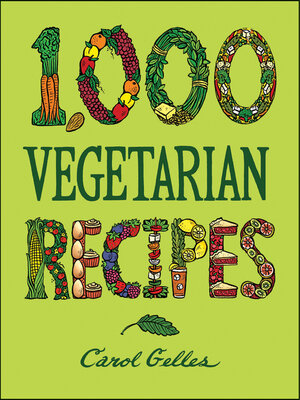 cover image of 1,000 Vegetarian Recipes